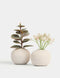 Set of 2 Artificial Plants in Pots